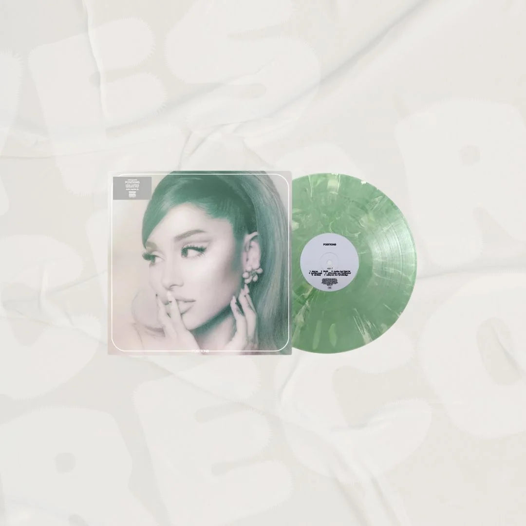 Ariane Grande - Positions (Green With White Marble Vinyl LP)