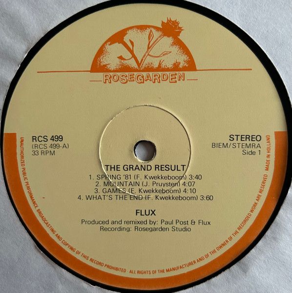 USED - Flux (3) - The Grand Result