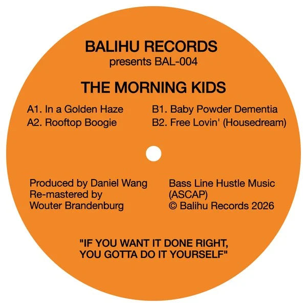 The Morning Kids - In a Golden Haze (2026 Repress) (12")