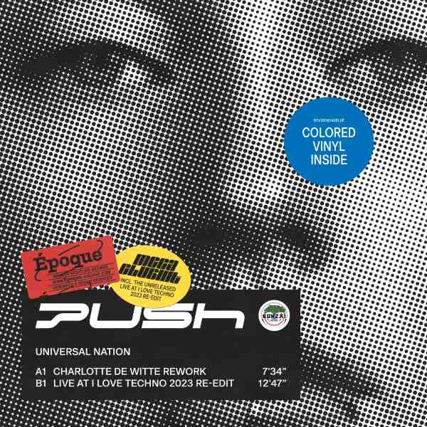 Push - Universal Nation (Charlotte De Witte Remix) (Blue  Vinyl)