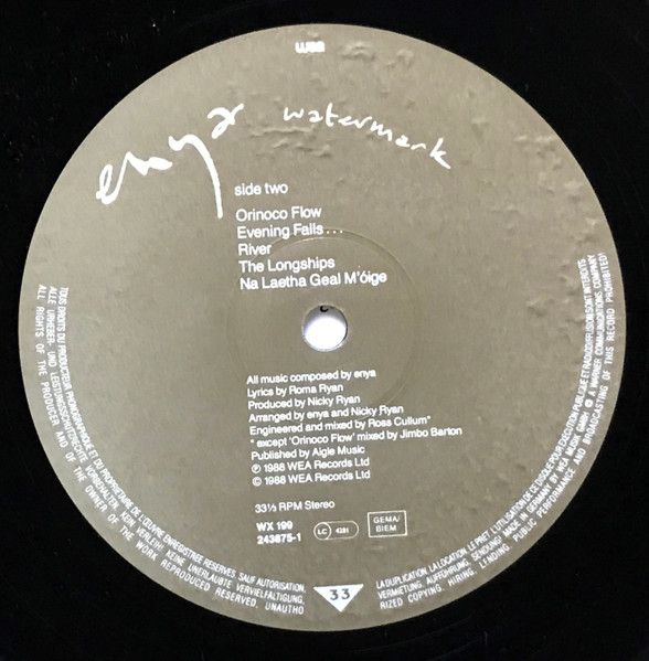 USED - Enya - Watermark
