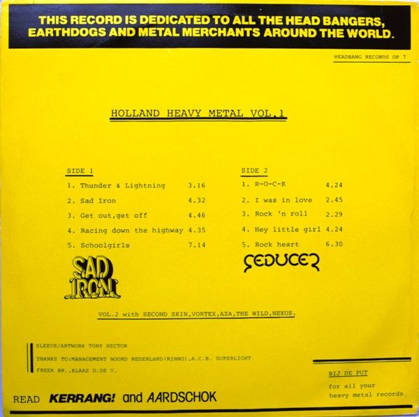 USED - Sad Iron - Holland Heavy Metal Vol. 1