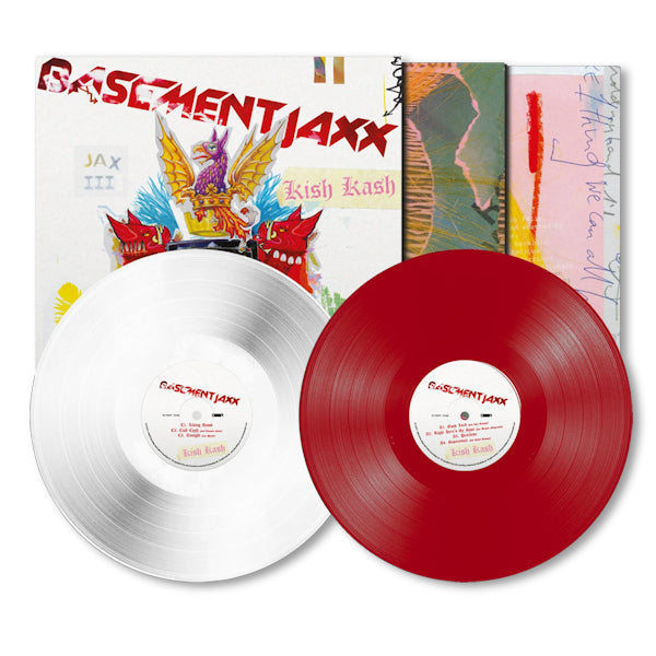 Basement Jaxx - Kish Kash (Red & White LP)