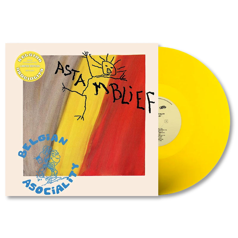 Belgian Asociality - Astamblief (Transparent Yellow Coloured LP)
