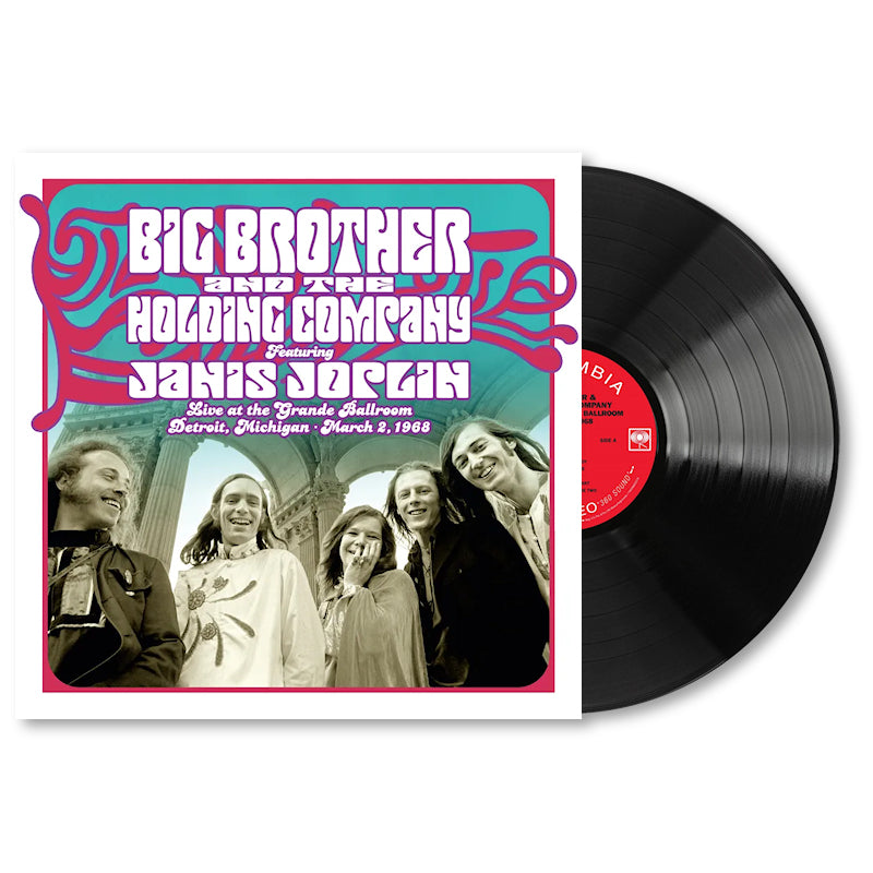 Janis Joplin Big Brother & the Holding Company - Live At the Grande Ballroom Detroit; March 2, 1968 (LP)