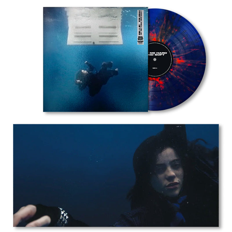 Billie Eilish - Hit Me Hard And Soft (1 Year Anniversary) (Splattered Blue Orange Bio-Coloured LP)