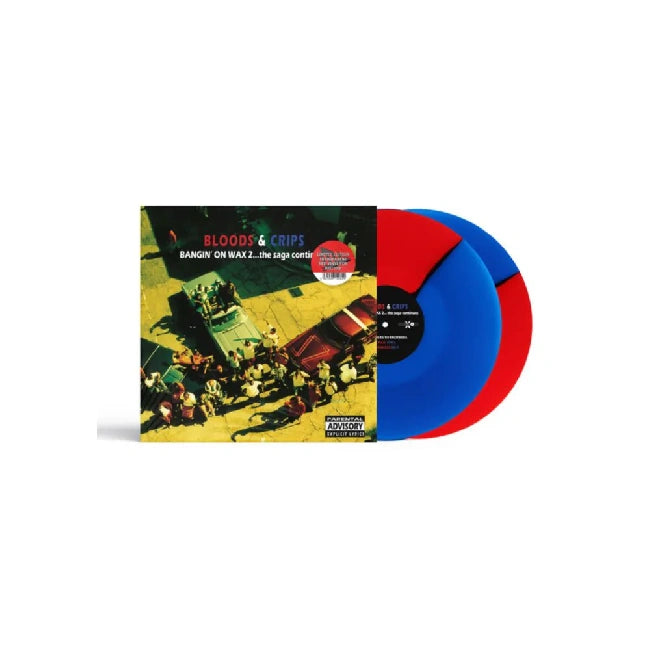 Bloods & Crips - BANGIN' ON WAX 2...THE SAGA CONTINUES (Coloured Vinyl   LP)