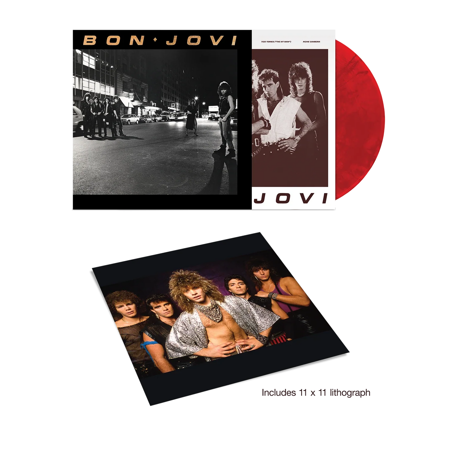 Bon Jovi - Bon Jovi (Store Exclusive 40th Anniversary Ruby LP) (LP)