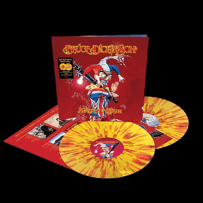 Bruce Dickinson - Accident of Birth (2026 Remix Yellow & Red Splatter Vinyl LP)
