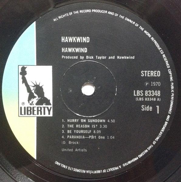 USED - Hawkwind - Hawkwind