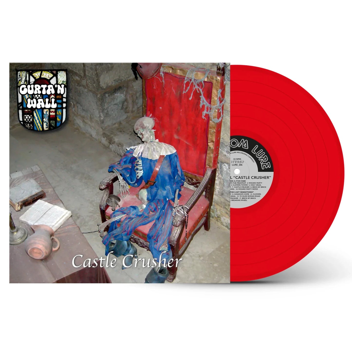 Curta'n Wall - Castle Crusher (Red Vinyl LP)