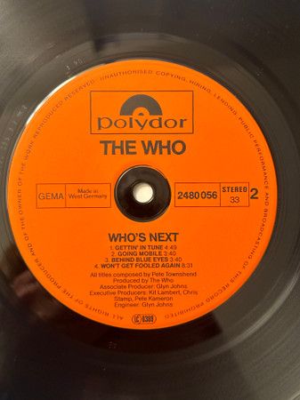 USED - The Who - Phases