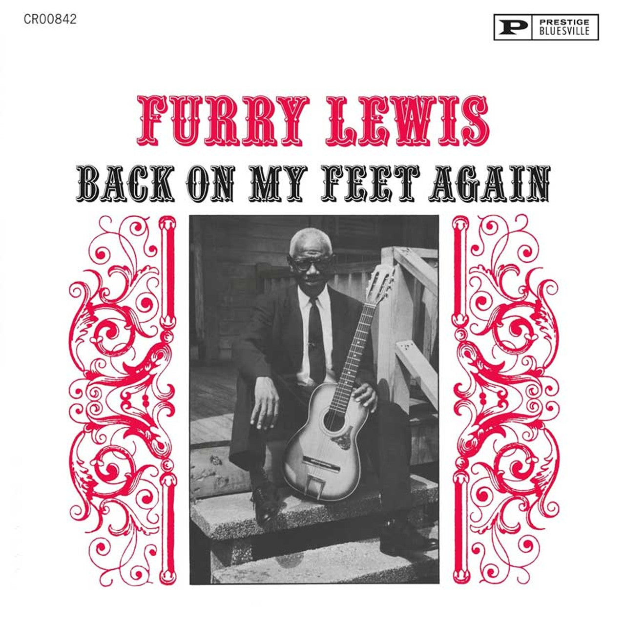 Furry Lewis - Back On My Feet Again (Bluesville: Original Blues Classics LP)