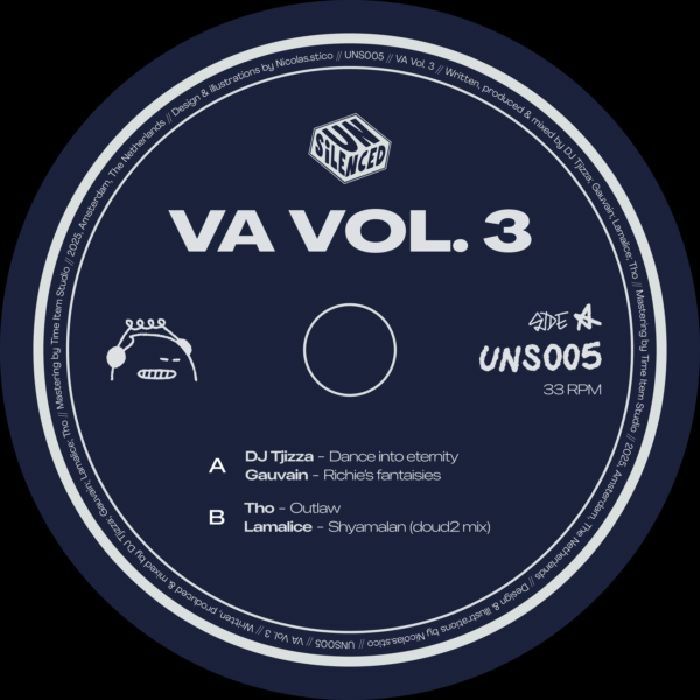 Dj Tjizza, Gauvain, Tho, Lamalice - VA Vol.3 (12")