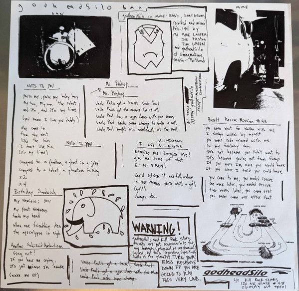 USED - godheadSilo - The Scientific Supercake L.P.