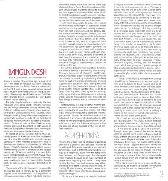 USED - Various - The Concert For Bangla Desh
