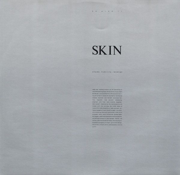 USED - Skin (2) - Shame, Humility, Revenge