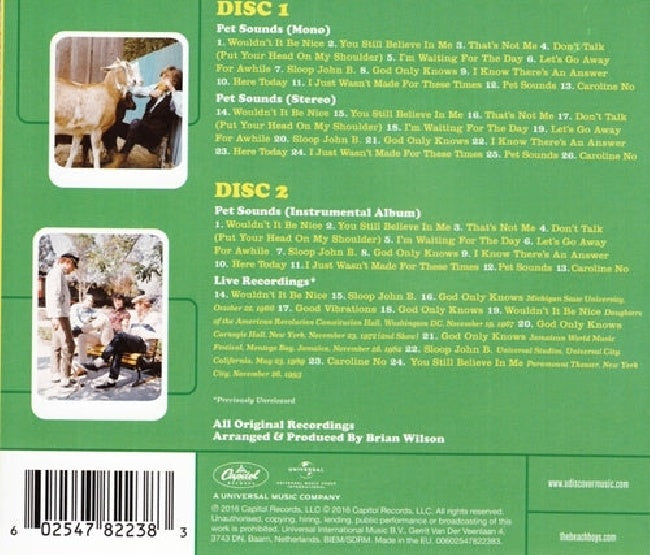 The Beach Boys - Pet Sounds (CD)