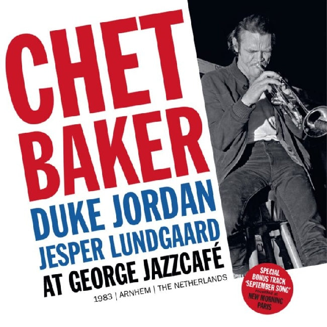 Chet Baker - At George Jazzcafe Arnhem, 1983, the Netherlands (Solid Blue Vinyl LP)