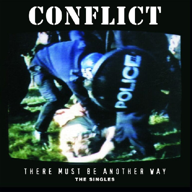Conflict - There Must Be Another Way (The Singles) (Blue Vinyl LP)