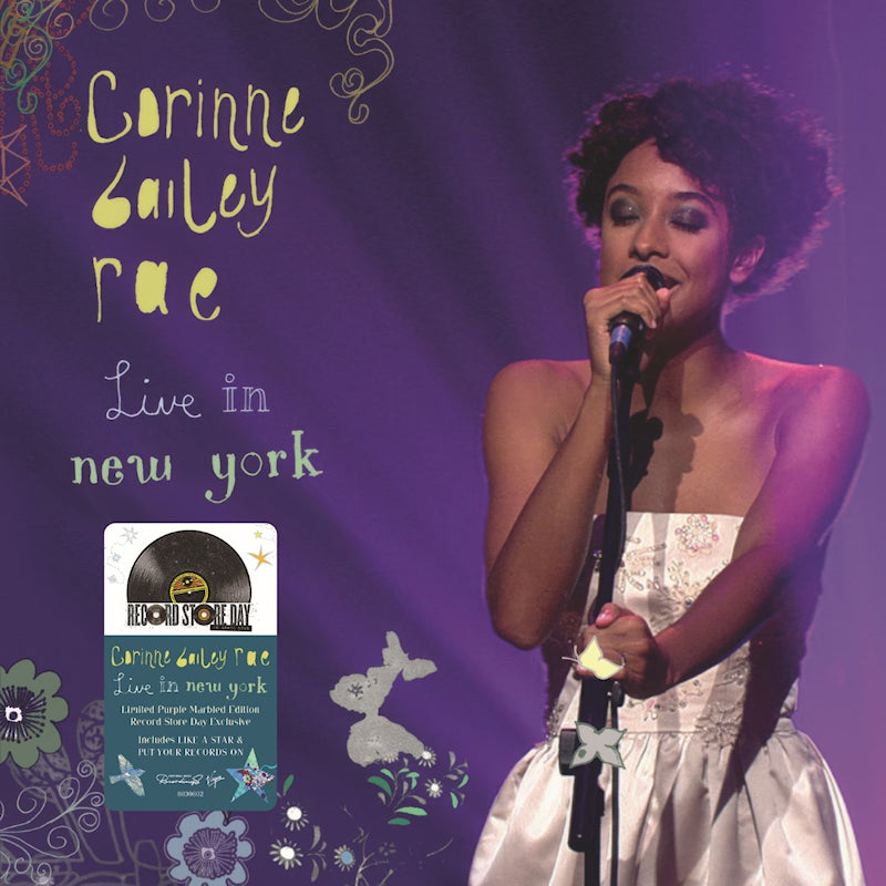 Corinne Bailey Rae - Live In New York (140g Purple & White Vinyl LP)