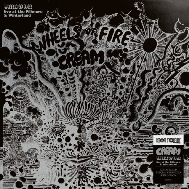 Cream - Wheels Of Fire (2026 Remaster) (140g Black Vinyl LP)