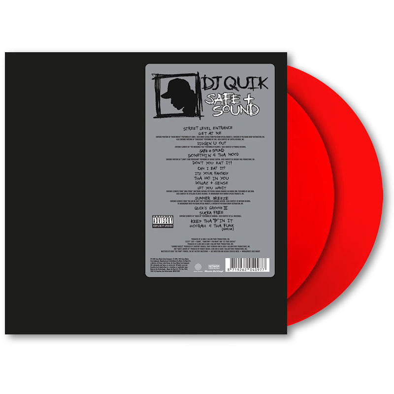 Dj Quik - Safe + Sound (Red Vinyl LP)