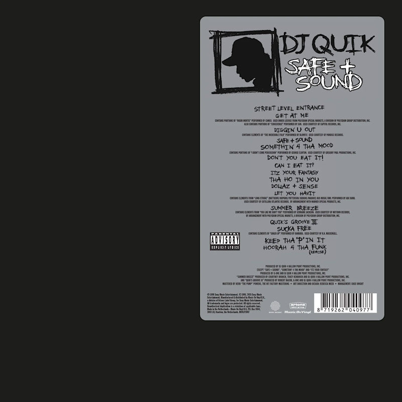 Dj Quik - Safe + Sound (Red Vinyl LP)