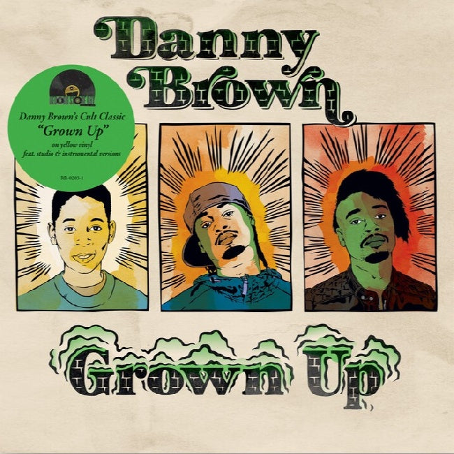 Danny Brown - Grown Up (Yellow Vinyl 7")