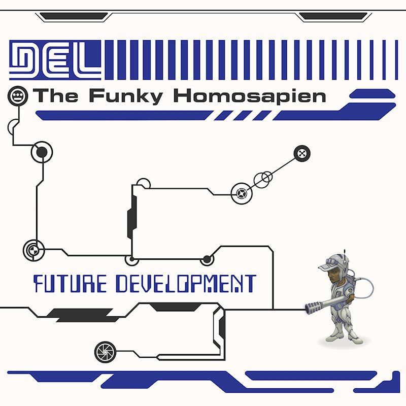 Del The Funky Homosapien - Future Development (Metallic Blue Vinyl LP)