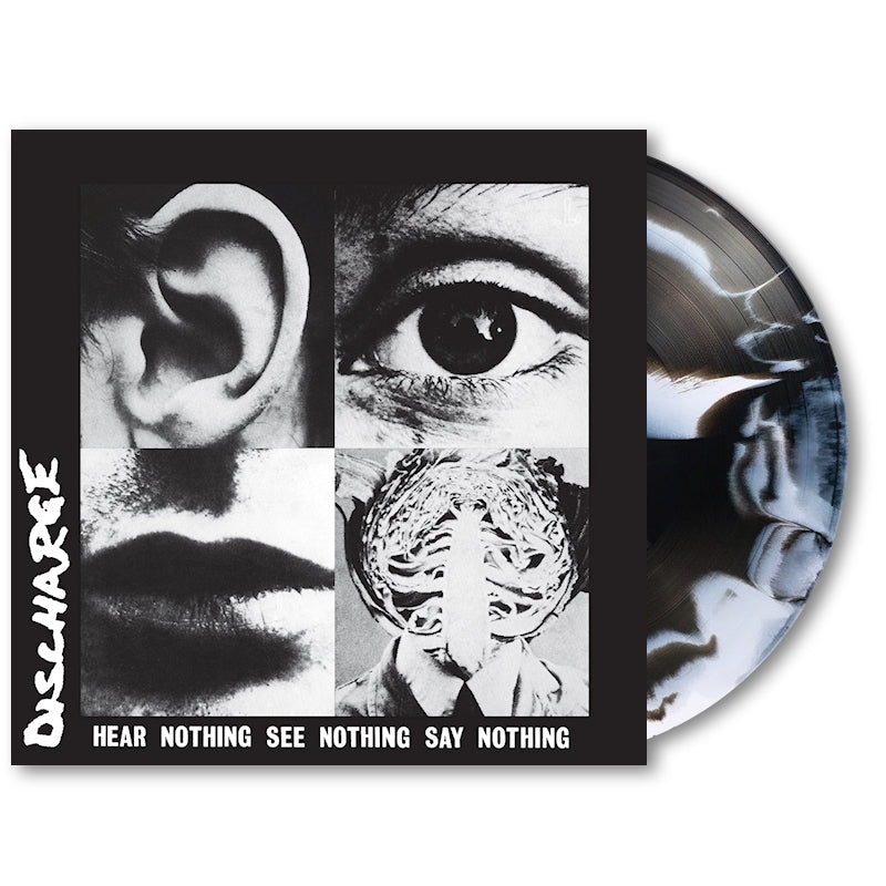 Discharge - Hear Nothing See Nothing Say Nothing (White Vinyl LP)