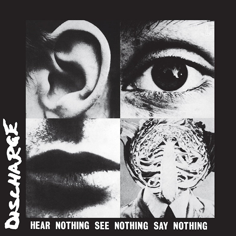 Discharge - Hear Nothing See Nothing Say Nothing (White Vinyl LP)