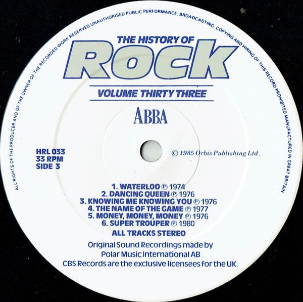 USED - Blondie - The History Of Rock (Volume Thirty Three)