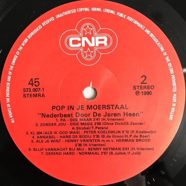 USED - Various - Pop In Je Moerstaal