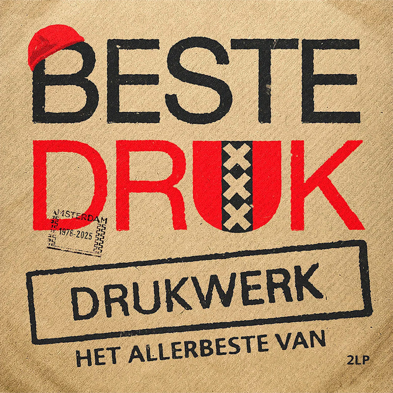 Drukwerk - Beste Druk - Het Allerbeste Van (Red Vinyl LP)