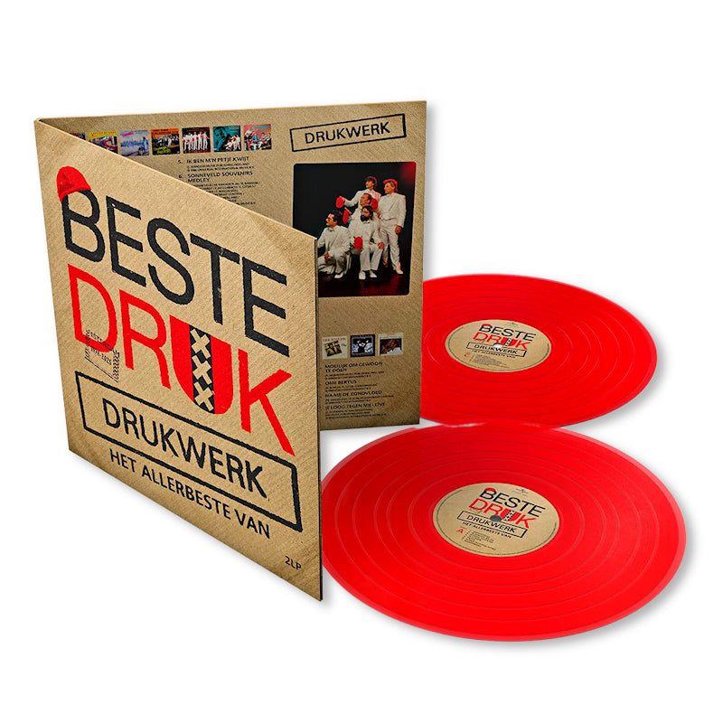 Drukwerk - Beste Druk - Het Allerbeste Van (Red Vinyl LP)