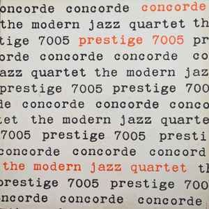 USED - The Modern Jazz Quartet - Concorde