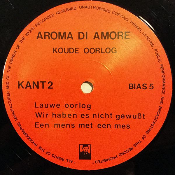 USED - Aroma Di Amore - Koude Oorlog