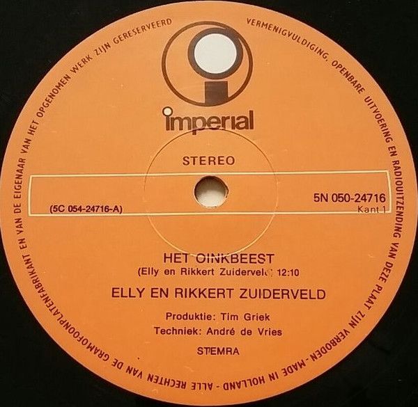 USED - Elly & Rikkert - Het Oink-Beest
