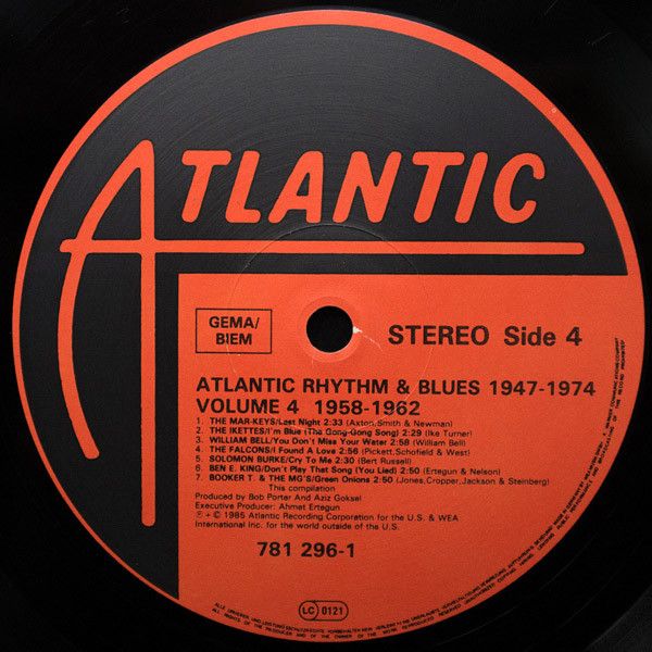 USED - Various - Atlantic Rhythm And Blues 1947-1974