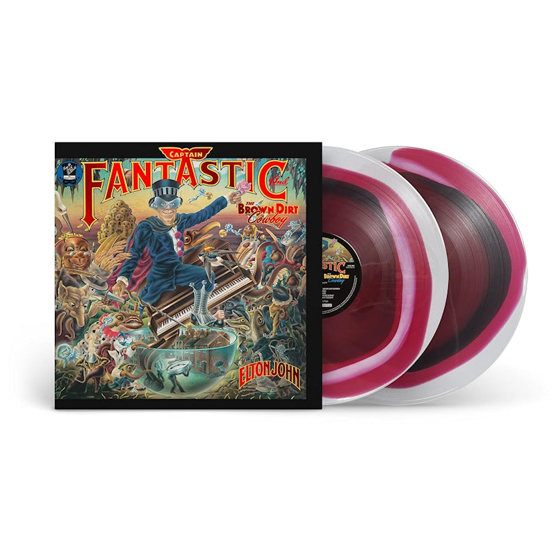 Elton John - Captain Fantastic and the Brown Dirt Cowboy (50th Anniversary Edition Tri-Color Vinyl LP)