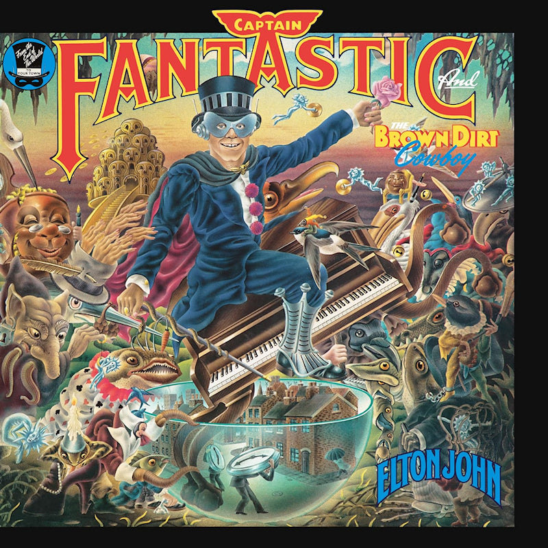 Elton John - Captain Fantastic and the Brown Dirt Cowboy (50th Anniversary Edition Tri-Color Vinyl LP)