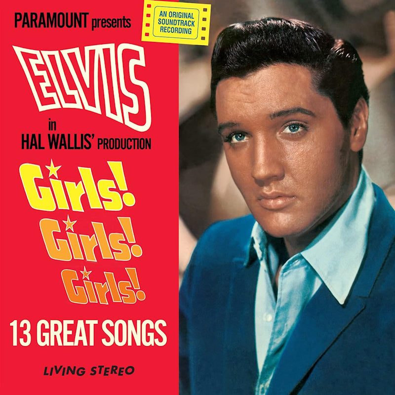 Elvis Presley - Girls! Girls! Girls! (Solid Red Coloured LP)