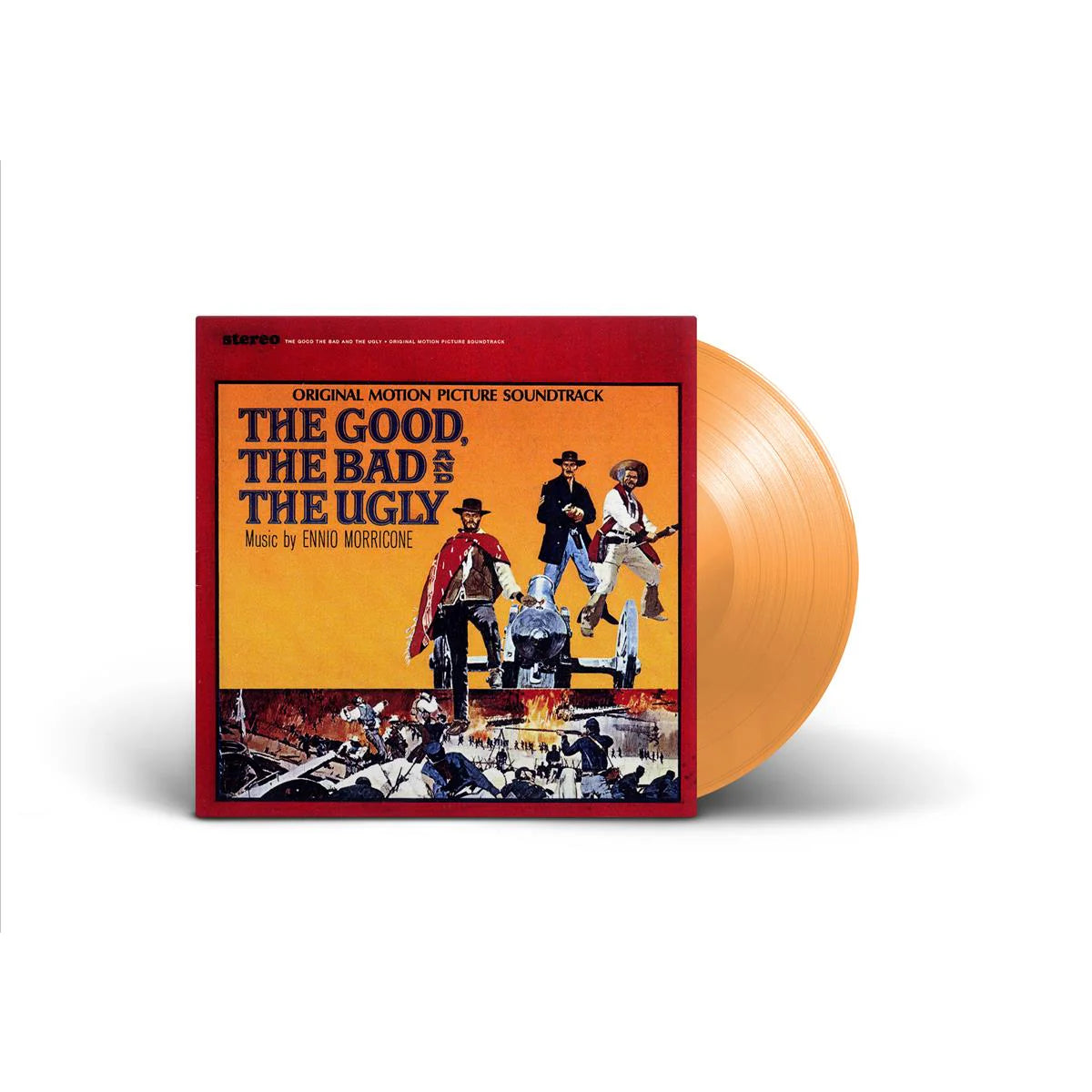 Ennio Morricone - The Good, The Bad And The Ugly (Orange Vinyl LP)