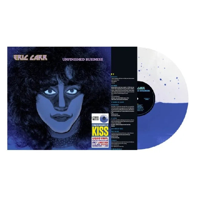 Eric Carr - Unfinished Business (Liquid Vinyl Numbered Edition LP)