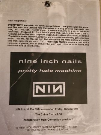 USED - Nine Inch Nails - Pretty Hate Machine