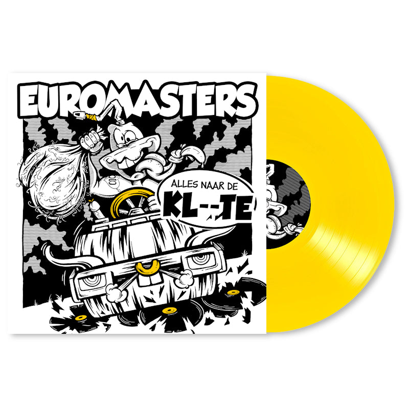 Euromasters - Alles Naar De Kl--Te/Amsterdam, Waar Lech Dat Dan? (Yellow Coloured 12")
