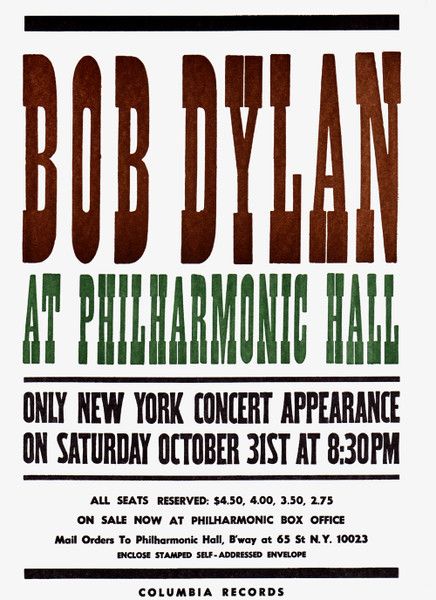 USED - Bob Dylan - Live 1964 (Concert At Philharmonic Hall)