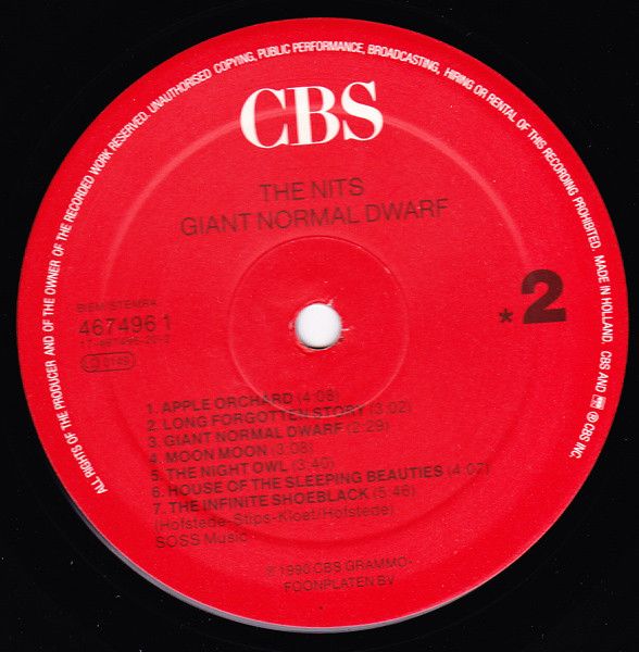 USED - The Nits - Giant Normal Dwarf