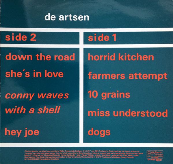 USED - De Artsen - Conny Waves With A Shell